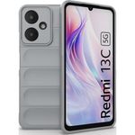 Laptop, Telefoane si Tablete - Telefoane mobile si accesorii - Accesorii Telefoane - Huse telefoane - Husa wave, compatibila cu xiaomi redmi 13c, Grip Anti-Soc, Tpu, Smoke Gray - Infinity.ro