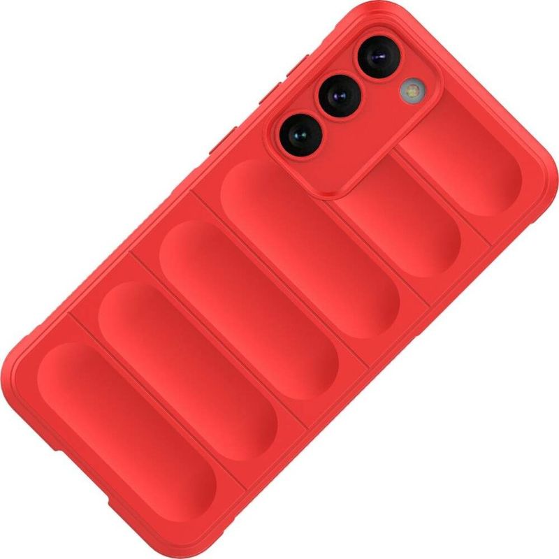 Laptop, Telefoane si Tablete - Telefoane mobile si accesorii - Accesorii Telefoane - Huse telefoane - Husa wave, compatibila cu Samsung Galaxy A14, Grip Anti-Soc, Tpu, Pure Red - Infinity.ro