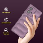 Laptop, Telefoane si Tablete - Telefoane mobile si accesorii - Accesorii Telefoane - Huse telefoane - Husa wave, compatibila cu Motorola Moto G84, Grip Anti-Soc, Tpu, Night Purple - Infinity.ro