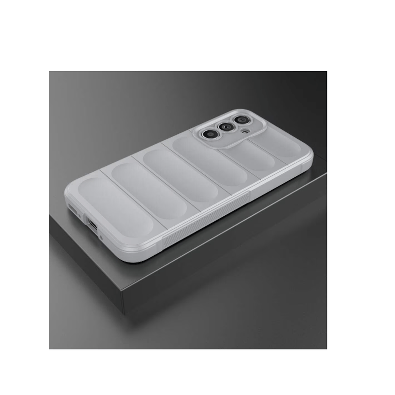 Laptop, Telefoane si Tablete - Telefoane mobile si accesorii - Accesorii Telefoane - Huse telefoane - Husa wave, compatibila cu Samsung Galaxy A15, Grip Anti-Soc, Tpu, Smoke Gray - Infinity.ro