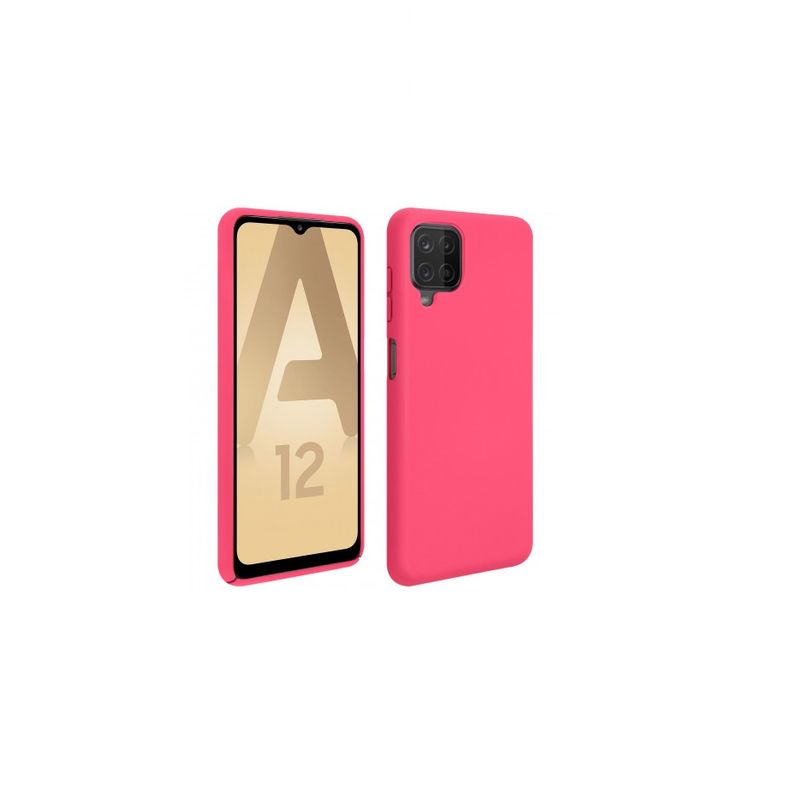 Laptop, Telefoane si Tablete - Telefoane mobile si accesorii - Accesorii Telefoane - Huse telefoane - Husa Liquid soft touch compatibila cu Samsung Galaxy A12, Hot Pink, ALC - Infinity.ro