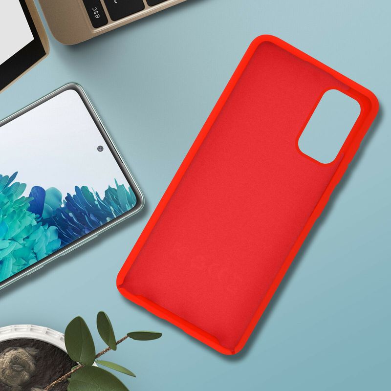 Laptop, Telefoane si Tablete - Telefoane mobile si accesorii - Accesorii Telefoane - Huse telefoane - Husa Liquid soft touch compatibila cu Samsung Galaxy S20 FE, Lady in Red, ALC - Infinity.ro