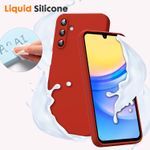 Laptop, Telefoane si Tablete - Telefoane mobile si accesorii - Accesorii Telefoane - Huse telefoane - Husa Soft Touch, slim, ALC Mobile, anti soc, compatibila cu Samsung Galaxy A55, Rosu Tpu - Infinity.ro