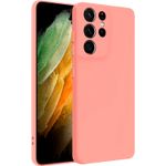 Laptop, Telefoane si Tablete - Telefoane mobile si accesorii - Accesorii Telefoane - Huse telefoane - Husa Soft Touch, slim, ALC Mobile, anti soc, compatibila cu Samsung Galaxy S22 Ultra, Roz Tpu - Infinity.ro