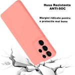 Laptop, Telefoane si Tablete - Telefoane mobile si accesorii - Accesorii Telefoane - Huse telefoane - Husa Soft Touch, slim, ALC Mobile, anti soc, compatibila cu Samsung Galaxy S22 Ultra, Roz Tpu - Infinity.ro
