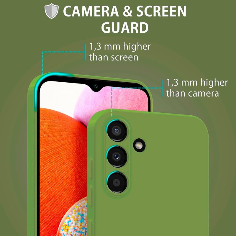 Laptop, Telefoane si Tablete - Telefoane mobile si accesorii - Accesorii Telefoane - Huse telefoane - Husa Soft Touch, slim, ALC Mobile, anti soc, compatibila cu Samsung Galaxy A34 5G, Verde Tpu - Infinity.ro