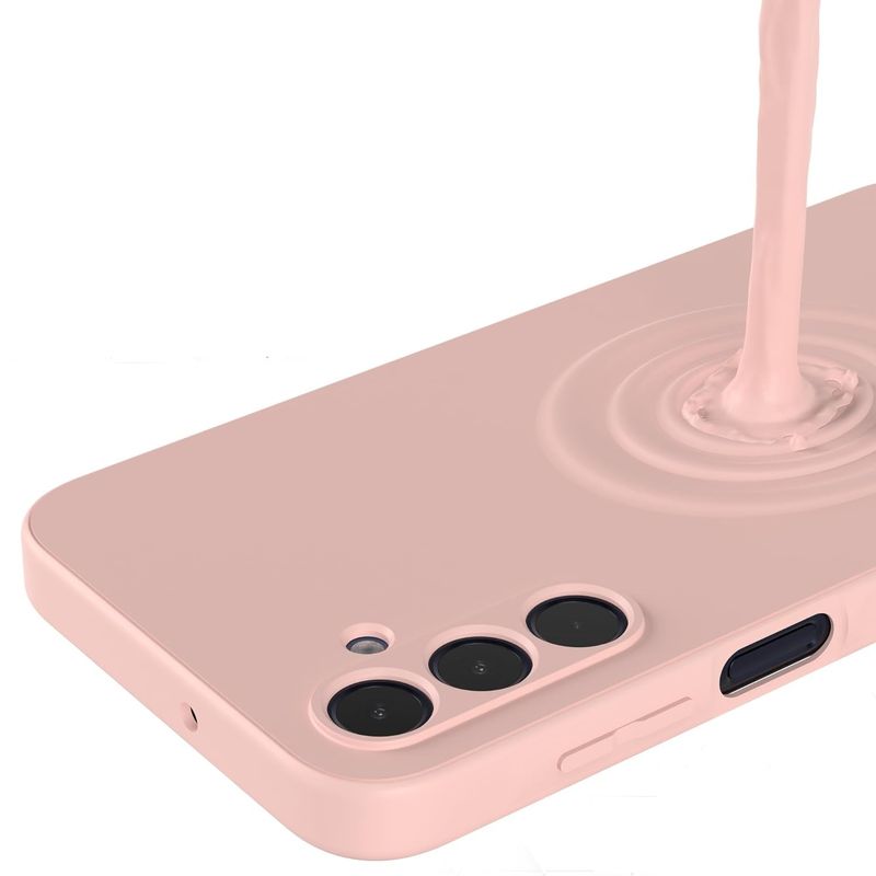 Laptop, Telefoane si Tablete - Telefoane mobile si accesorii - Accesorii Telefoane - Huse telefoane - Husa Soft Touch, slim, ALC Mobile, anti soc, compatibila cu Samsung Galaxy A35, Roz Pudra Tpu - Infinity.ro