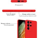 Laptop, Telefoane si Tablete - Telefoane mobile si accesorii - Accesorii Telefoane - Huse telefoane - Husa Soft Touch, slim, ALC Mobile, anti soc, compatibila cu Samsung Galaxy S21 Ultra, Rosu Tpu - Infinity.ro