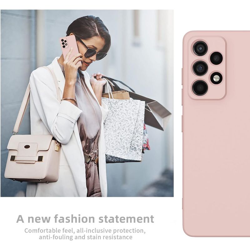 Laptop, Telefoane si Tablete - Telefoane mobile si accesorii - Accesorii Telefoane - Huse telefoane - Husa Soft Touch, slim, ALC Mobile, anti soc, compatibila cu Samsung Galaxy A23 5G, Roz Pudra Tpu - Infinity.ro