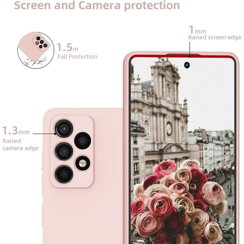 Laptop, Telefoane si Tablete - Telefoane mobile si accesorii - Accesorii Telefoane - Huse telefoane - Husa Soft Touch, slim, ALC Mobile, anti soc, compatibila cu Samsung Galaxy A23 5G, Roz Pudra Tpu - Infinity.ro