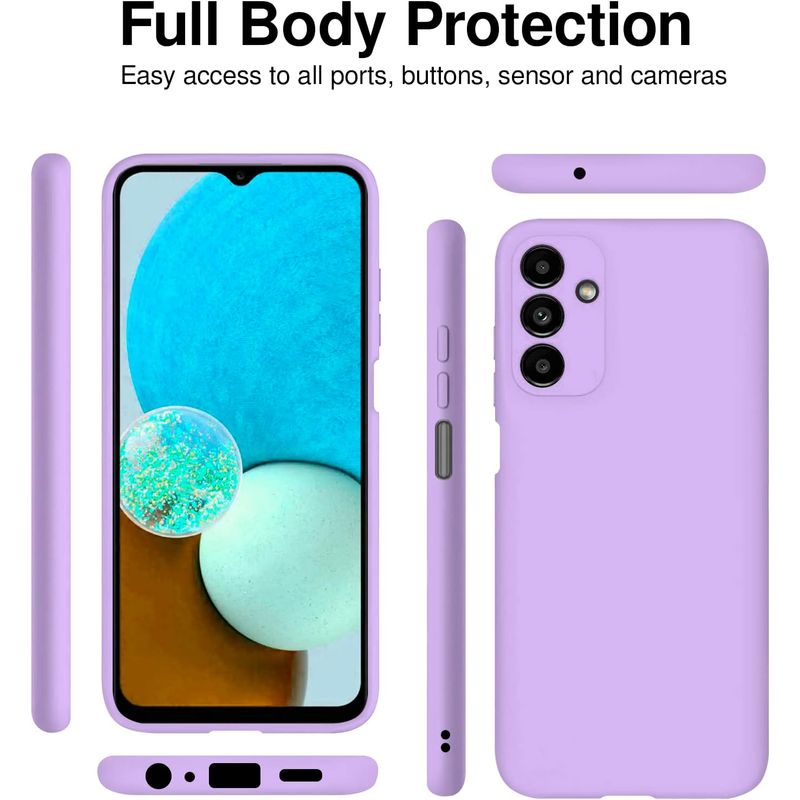 Laptop, Telefoane si Tablete - Telefoane mobile si accesorii - Accesorii Telefoane - Huse telefoane - Husa Soft Touch, slim, ALC Mobile, anti soc, compatibila cu Samsung Galaxy A13 5G, Lila Tpu - Infinity.ro
