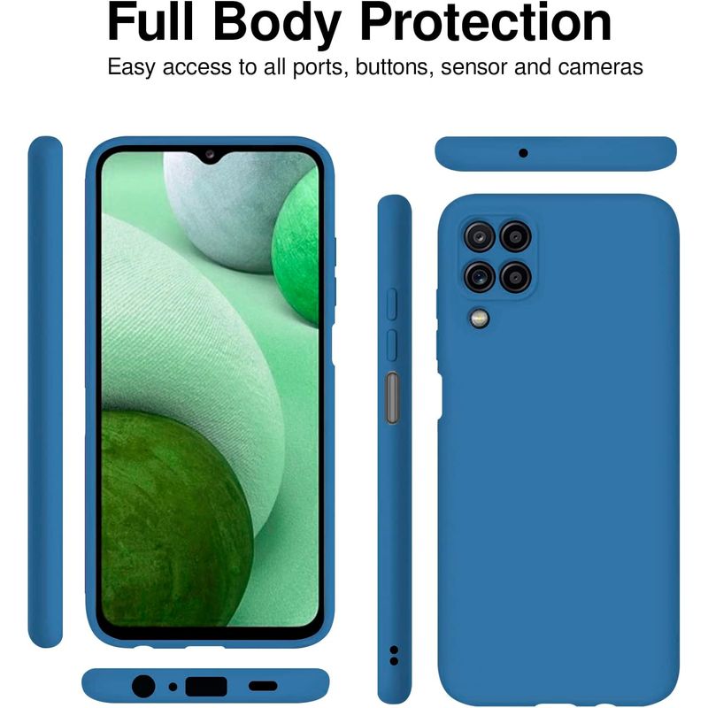 Laptop, Telefoane si Tablete - Telefoane mobile si accesorii - Accesorii Telefoane - Huse telefoane - Husa Soft Touch, slim, ALC Mobile, anti soc, compatibila cu Samsung Galaxy A22 4G LTE, Albastru Tpu - Infinity.ro