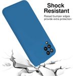 Laptop, Telefoane si Tablete - Telefoane mobile si accesorii - Accesorii Telefoane - Huse telefoane - Husa Soft Touch, slim, ALC Mobile, anti soc, compatibila cu Samsung Galaxy A22 4G LTE, Albastru Tpu - Infinity.ro