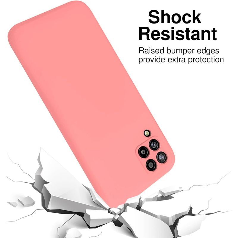Laptop, Telefoane si Tablete - Telefoane mobile si accesorii - Accesorii Telefoane - Huse telefoane - Husa Soft Touch, slim, ALC Mobile, anti soc, compatibila cu Samsung Galaxy A22 4G LTE, Roz Tpu - Infinity.ro