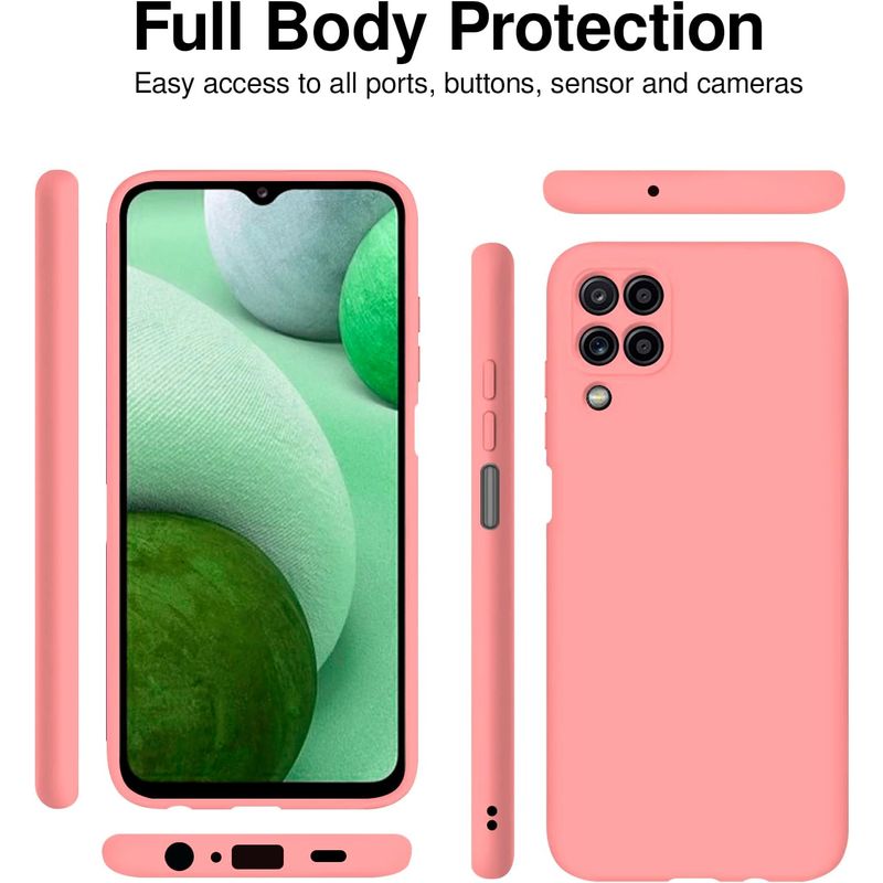 Laptop, Telefoane si Tablete - Telefoane mobile si accesorii - Accesorii Telefoane - Huse telefoane - Husa Soft Touch, slim, ALC Mobile, anti soc, compatibila cu Samsung Galaxy A12, Roz Tpu - Infinity.ro