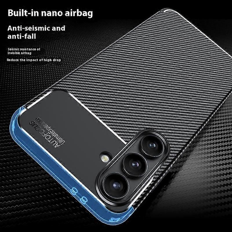 Laptop, Telefoane si Tablete - Telefoane mobile si accesorii - Accesorii Telefoane - Huse telefoane - Husa Auto Focus Carbon ALC Mobile, Pentru Samsung Galaxy S24 FE, - Negru - Infinity.ro