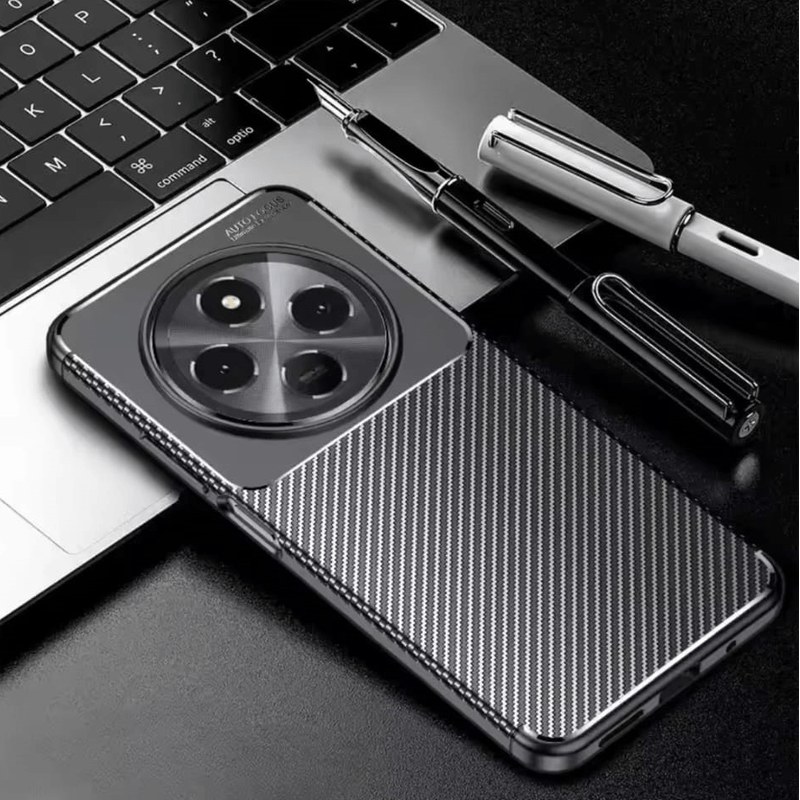 Laptop, Telefoane si Tablete - Telefoane mobile si accesorii - Accesorii Telefoane - Huse telefoane - Husa Auto Focus Carbon ALC Mobile, Pentru Xiaomi Redmi 14C, - Negru - Infinity.ro