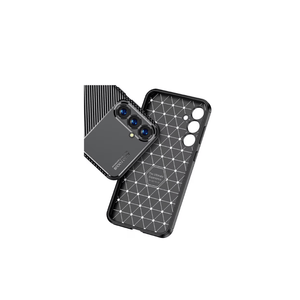 Husa Auto Focus Carbon ALC Mobile, Pentru Samsung Galaxy A55 5G, - Negru