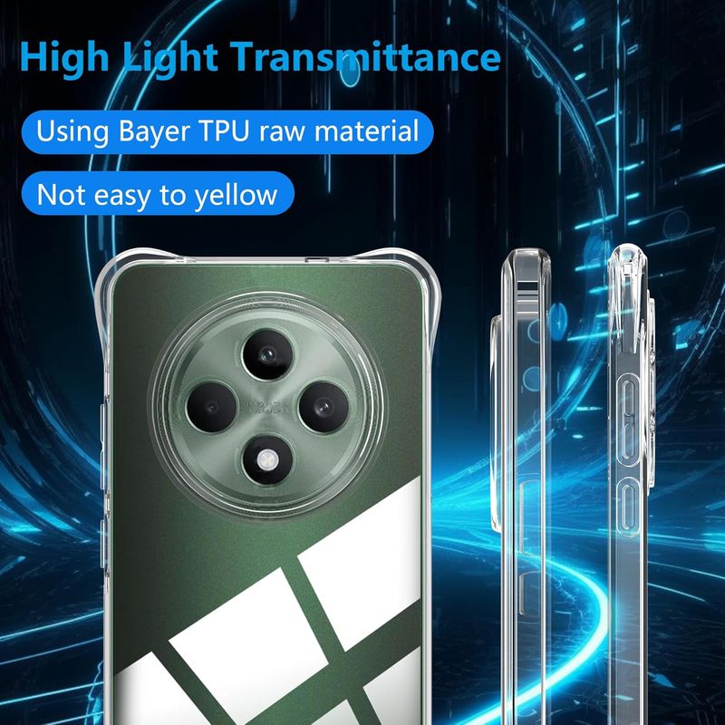 Laptop, Telefoane si Tablete - Telefoane mobile si accesorii - Accesorii Telefoane - Huse telefoane - Husa Anti soc, transparenta compatibila cu Oppo Reno 12F 5G - Infinity.ro