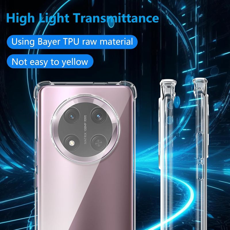 Laptop, Telefoane si Tablete - Telefoane mobile si accesorii - Accesorii Telefoane - Huse telefoane - Husa Anti soc, transparenta compatibila cu Honor Magic 7 Lite - Infinity.ro