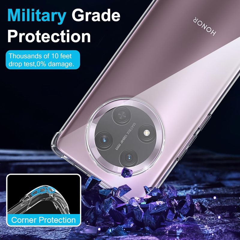 Laptop, Telefoane si Tablete - Telefoane mobile si accesorii - Accesorii Telefoane - Huse telefoane - Husa Anti soc, transparenta compatibila cu Honor Magic 7 Lite - Infinity.ro