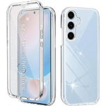 Laptop, Telefoane si Tablete - Telefoane mobile si accesorii - Accesorii Telefoane - Huse telefoane - Husa 360 ALC Mobile, compatibila cu Samsung Galaxy S25, V2 Transparent fata+spate - Infinity.ro