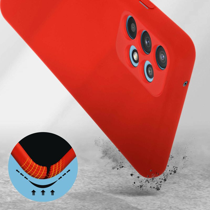 Laptop, Telefoane si Tablete - Telefoane mobile si accesorii - Accesorii Telefoane - Huse telefoane - Husa Liquid soft touch compatibila cu Samsung Galaxy A32 4G, Lady in Red, ALC - Infinity.ro