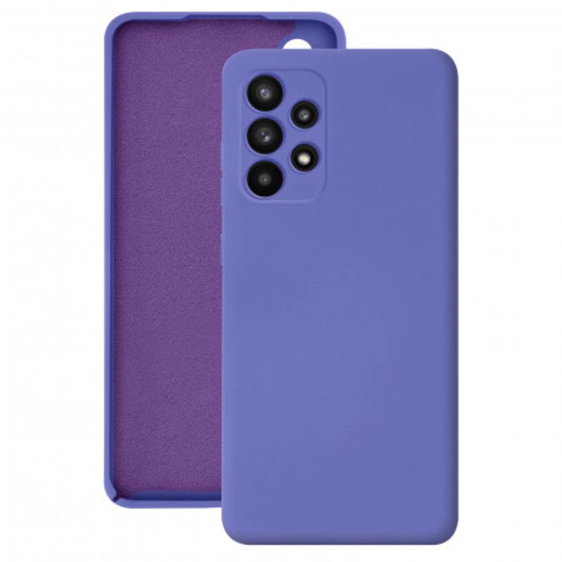 Laptop, Telefoane si Tablete - Telefoane mobile si accesorii - Accesorii Telefoane - Huse telefoane - Husa Liquid soft touch compatibila cu Samsung Galaxy A32 4G, Dark Purple, ALC - Infinity.ro