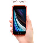 Laptop, Telefoane si Tablete - Telefoane mobile si accesorii - Accesorii Telefoane - Huse telefoane - Husa Liquid soft touch compatibila cu Apple IPhone 7 / 8 / SE 2020, Intense Red - ALC® - Infinity.ro