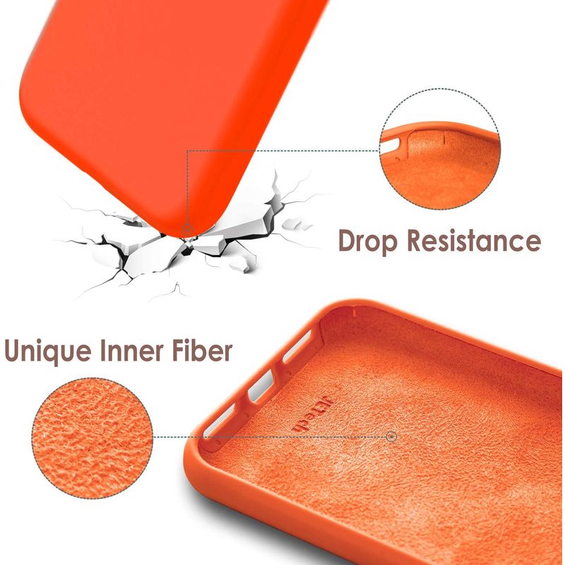 Laptop, Telefoane si Tablete - Telefoane mobile si accesorii - Accesorii Telefoane - Huse telefoane - Husa Liquid soft touch compatibila cu Apple IPhone 7 / 8 / SE 2020, Intense Red - ALC® - Infinity.ro