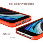 Laptop, Telefoane si Tablete - Telefoane mobile si accesorii - Accesorii Telefoane - Huse telefoane - Husa Liquid soft touch compatibila cu Apple IPhone 7 / 8 / SE 2020, Intense Red - ALC® - Infinity.ro