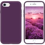 Laptop, Telefoane si Tablete - Telefoane mobile si accesorii - Accesorii Telefoane - Huse telefoane - Husa Liquid soft touch compatibila cu Apple IPhone 7 / 8 / SE 2020, Mov - ALC® - Infinity.ro