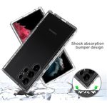 Laptop, Telefoane si Tablete - Telefoane mobile si accesorii - Accesorii Telefoane - Huse telefoane - Husa 360 ALC Mobile, compatibila cu Samsung Galaxy S24 Ultra, V2 Transparent fata+spate - Infinity.ro