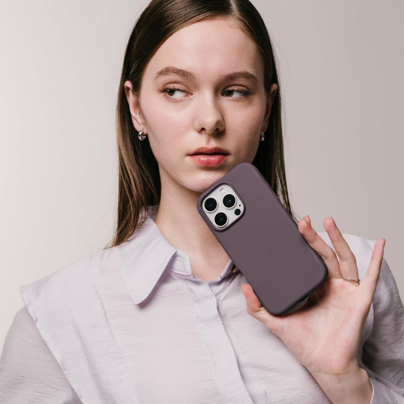 Laptop, Telefoane si Tablete - Telefoane mobile si accesorii - Accesorii Telefoane - Huse telefoane - Husa Soft Touch, slim, ALC Mobile, anti soc, compatibila cu IPhone 16, Mov Inchis Tpu - Infinity.ro