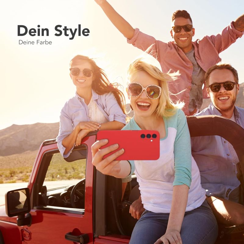 Laptop, Telefoane si Tablete - Telefoane mobile si accesorii - Accesorii Telefoane - Huse telefoane - Husa Soft Touch, slim, ALC Mobile, anti soc, compatibila cu Samsung Galaxy A56, Rosu Tpu - Infinity.ro