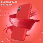 Laptop, Telefoane si Tablete - Telefoane mobile si accesorii - Accesorii Telefoane - Huse telefoane - Husa Liquid soft touch compatibila cu Apple IPhone Xr, Red - ALC® - Infinity.ro