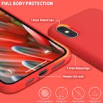 Laptop, Telefoane si Tablete - Telefoane mobile si accesorii - Accesorii Telefoane - Huse telefoane - Husa Liquid soft touch compatibila cu Apple IPhone Xr, Red - ALC® - Infinity.ro