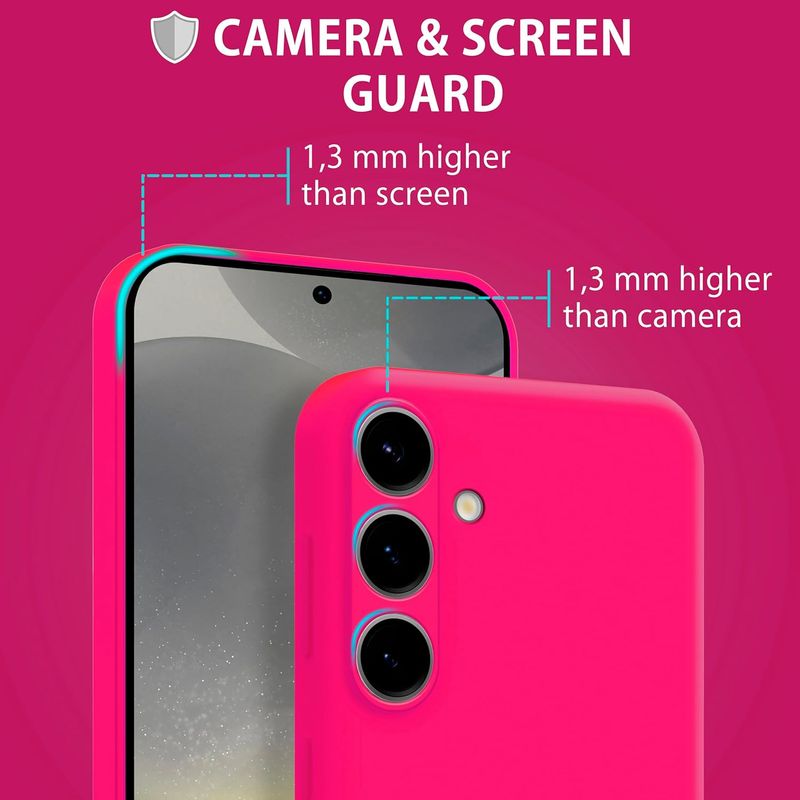 Laptop, Telefoane si Tablete - Telefoane mobile si accesorii - Accesorii Telefoane - Huse telefoane - Husa Soft Touch, slim, ALC Mobile, anti soc, compatibila cu Samsung Galaxy S25 Plus, Roz Aprins Tpu - Infinity.ro