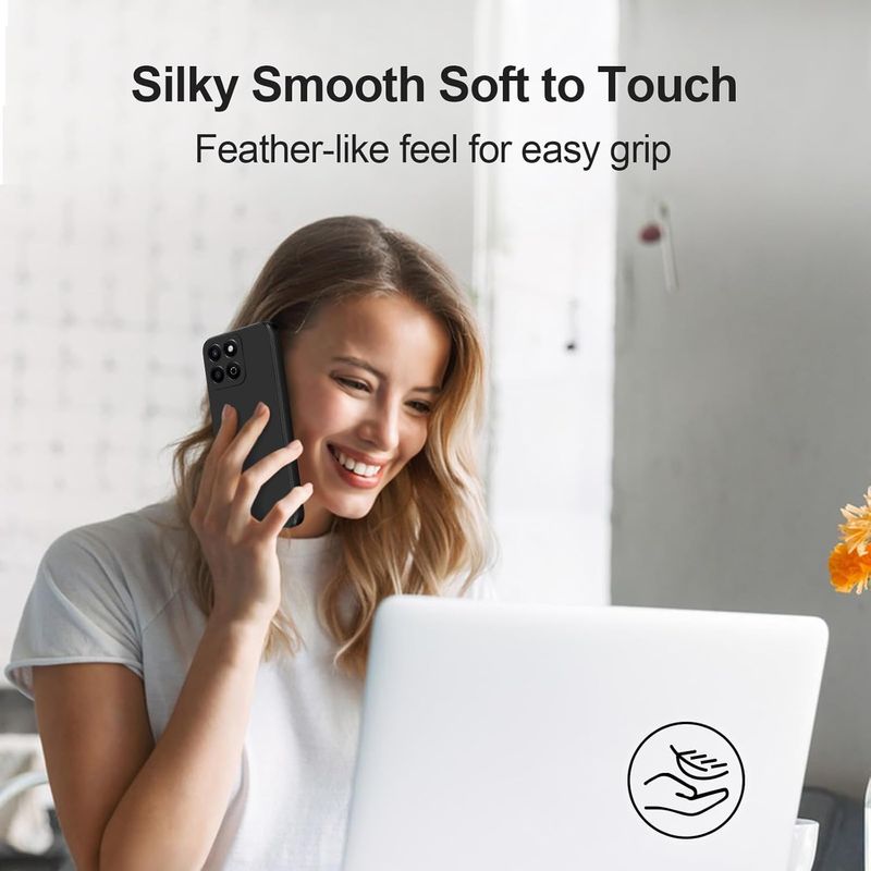 Laptop, Telefoane si Tablete - Telefoane mobile si accesorii - Accesorii Telefoane - Huse telefoane - Husa Soft Touch, slim, ALC Mobile, anti soc, compatibila cu HONOR 200 Smart 5G, Negru Tpu - Infinity.ro