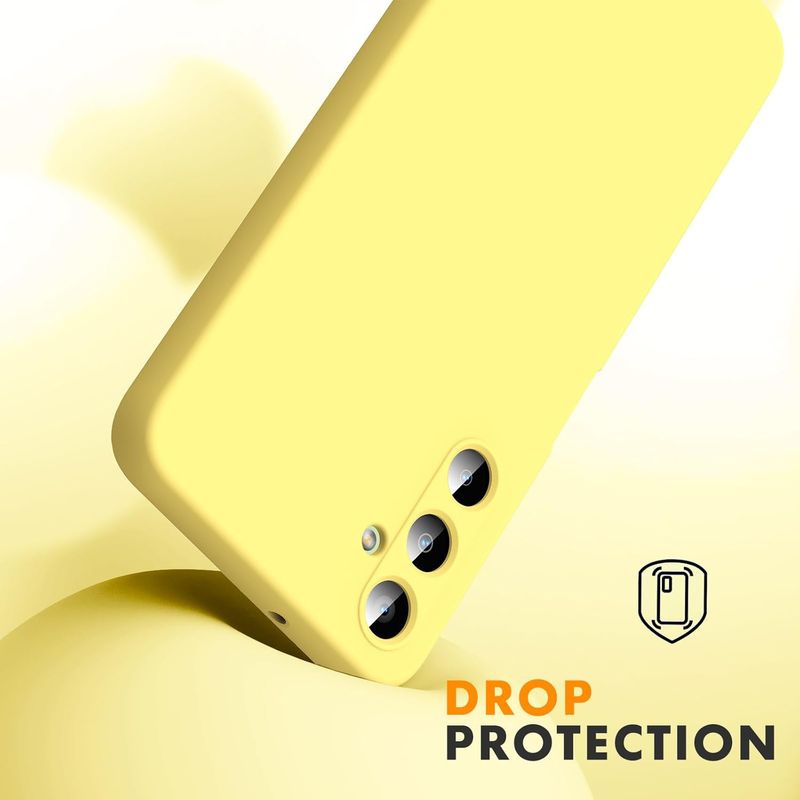 Laptop, Telefoane si Tablete - Telefoane mobile si accesorii - Accesorii Telefoane - Huse telefoane - Husa Soft Touch, slim, ALC Mobile, anti soc, compatibila cu Samsung Galaxy A05S, Galben Tpu - Infinity.ro