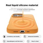 Laptop, Telefoane si Tablete - Telefoane mobile si accesorii - Accesorii Telefoane - Huse telefoane - Husa Soft Touch, slim, ALC Mobile, anti soc, compatibila cu IPhone 16 Pro, Portocaliu Tpu - Infinity.ro