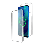 Laptop, Telefoane si Tablete - Telefoane mobile si accesorii - Accesorii Telefoane - Huse telefoane - Husa 360 compatibila cu Samsung Galaxy A41 V2 Transparent fata+spate - Infinity.ro