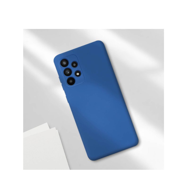 Laptop, Telefoane si Tablete - Telefoane mobile si accesorii - Accesorii Telefoane - Huse telefoane - Husa Liquid soft touch compatibila cu Samsung Galaxy A32 5G, Blue Cobalt, ALC - Infinity.ro