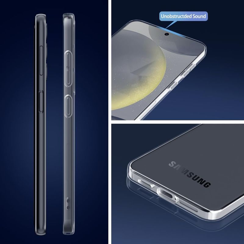 Laptop, Telefoane si Tablete - Telefoane mobile si accesorii - Accesorii Telefoane - Huse telefoane - Husa silicon 0.5mm, ALC Mobile, compatibila cu Samsung Galaxy S24, Transparent - Infinity.ro