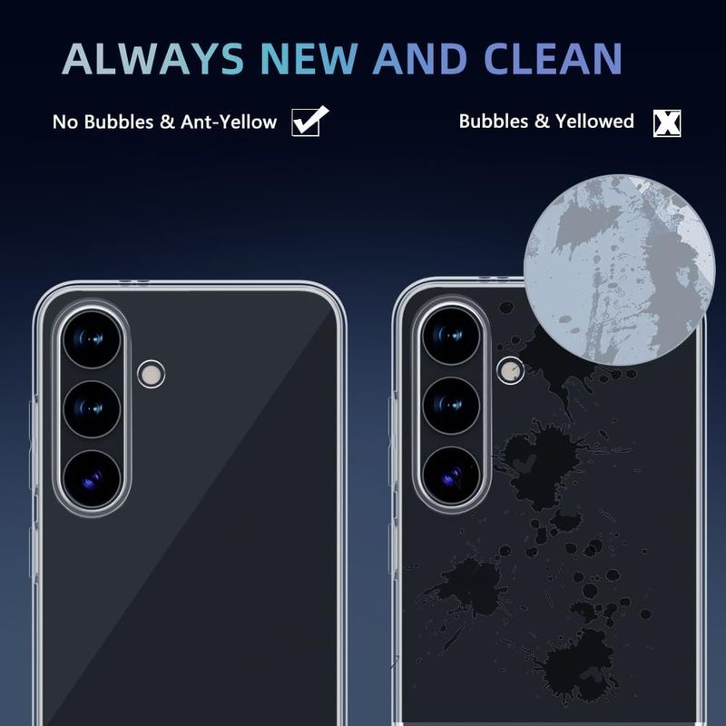 Laptop, Telefoane si Tablete - Telefoane mobile si accesorii - Accesorii Telefoane - Huse telefoane - Husa silicon 0.5mm, ALC Mobile, compatibila cu Samsung Galaxy S24, Transparent - Infinity.ro