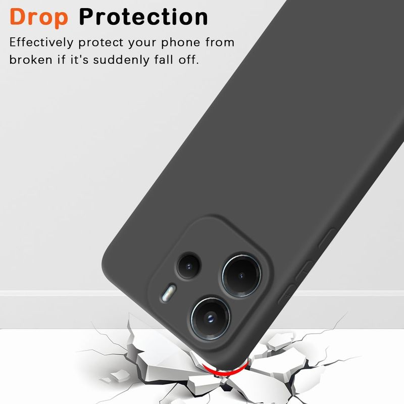 Laptop, Telefoane si Tablete - Telefoane mobile si accesorii - Accesorii Telefoane - Huse telefoane - Husa Soft Touch, slim, ALC Mobile, anti soc, compatibila cu Xiaomi Redmi Note 14 5G, Negru Tpu - Infinity.ro