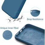 Laptop, Telefoane si Tablete - Telefoane mobile si accesorii - Accesorii Telefoane - Huse telefoane - Husa Liquid soft touch compatibila cu Apple IPhone 7 / 8 / SE 2020, Albastru - ALC® - Infinity.ro