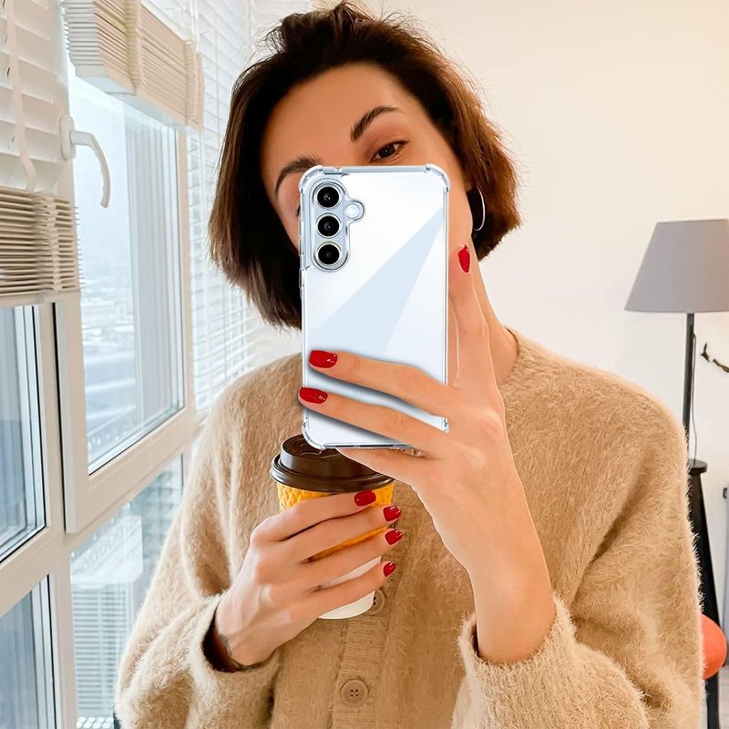 Laptop, Telefoane si Tablete - Telefoane mobile si accesorii - Accesorii Telefoane - Huse telefoane - Husa Anti soc, transparenta Samsung Galaxy A15 - Infinity.ro