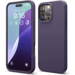 Laptop, Telefoane si Tablete - Telefoane mobile si accesorii - Accesorii Telefoane - Huse telefoane - Husa Soft Touch, slim, ALC Mobile, anti soc, compatibila cu IPhone 16 Pro, Mov Inchis Tpu - Infinity.ro