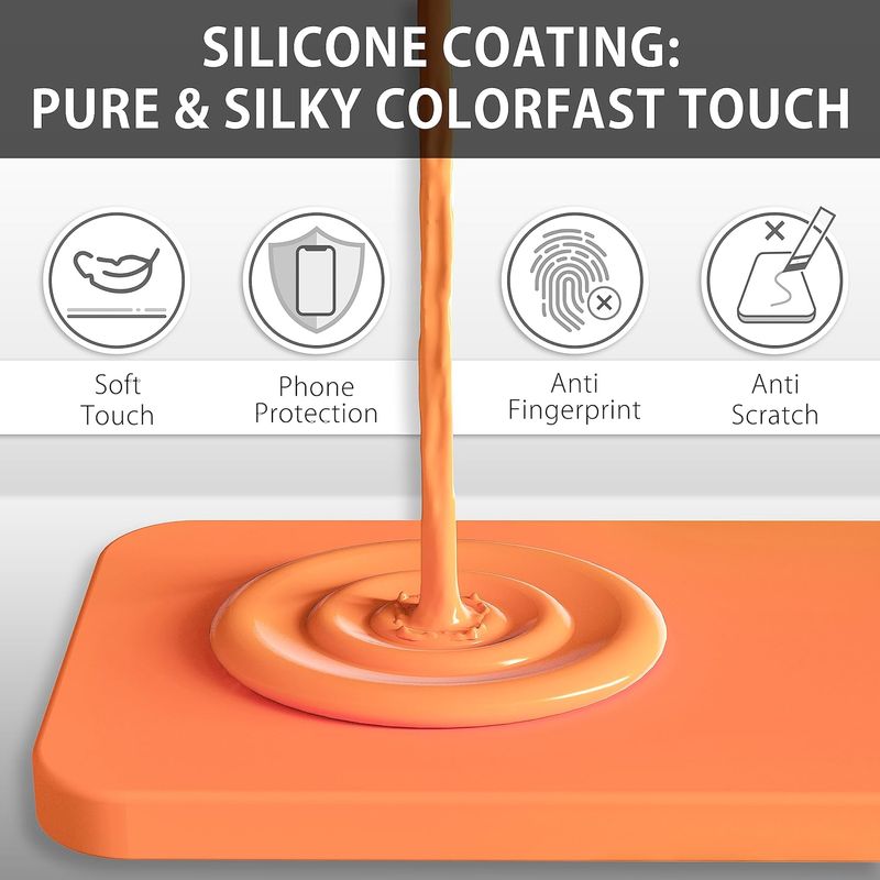 Laptop, Telefoane si Tablete - Telefoane mobile si accesorii - Accesorii Telefoane - Huse telefoane - Husa Soft Touch, slim, ALC Mobile, anti soc, compatibila cu Samsung Galaxy A25, Portocaliu Tpu - Infinity.ro